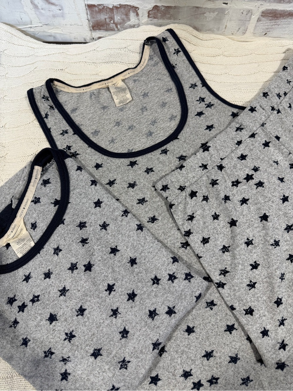 Lucky brand Gray Star lounge set small